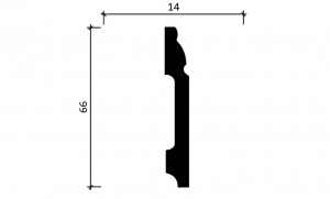 Плинтус Decor-Dizayn DD15