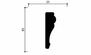 Молдинг Decor-Dizayn 152А