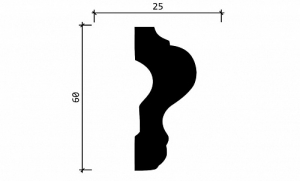 Молдинг Decor-Dizayn DD302