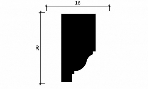 Молдинг Decor-Dizayn DD609