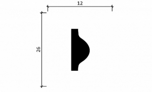 Молдинг Decor-Dizayn DD10