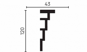 Карниз Decor-Dizayn DD514