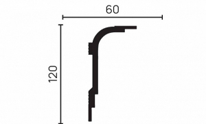 Карниз Decor-Dizayn DD516