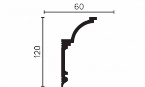 Карниз Decor-Dizayn DD517