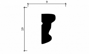 Молдинг Decor-Dizayn DD25