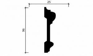 Молдинг Decor-Dizayn DD601
