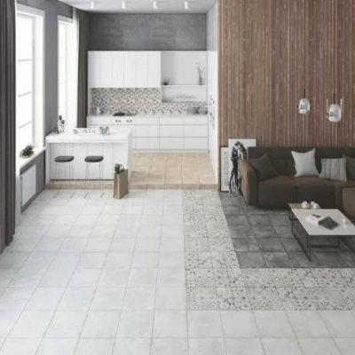 Керамогранит Цемент Стайл 6246-0053 (ст. арт. 6046-0358) 45x45 бежевый