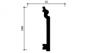 Плинтус Decor-Dizayn DD701