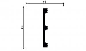 Плинтус Decor-Dizayn DD708