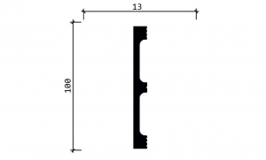 Плинтус Decor-Dizayn DD709