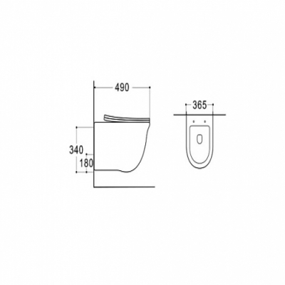 SET КЛАССИК cm-INS23-009 4в1 (рама AQUATEK INS-0000023 +крепеж KKI-0000001 +кнопка KDI-0000009 +унитаз AQ1112-00 с крышкой sc)