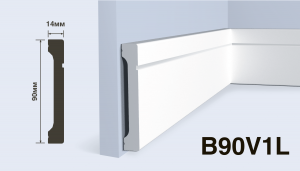 Плинтус HIWOOD B90V1L