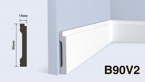 Плинтус HIWOOD B90V2
