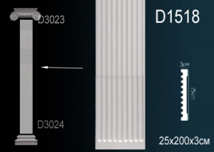 Пилястра Перфект D1518
