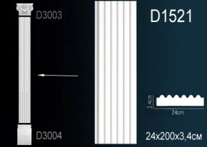 Пилястра Перфект D1521
