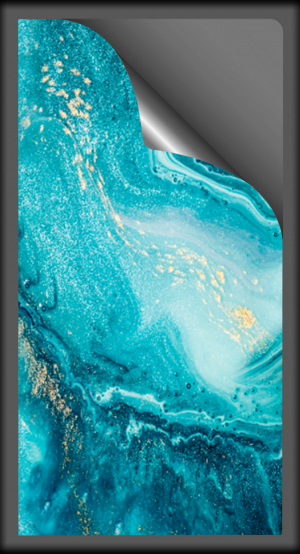 Гибкий мрамор Monaco Blue