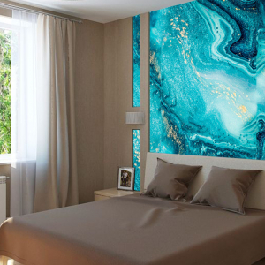 Гибкий мрамор Monaco Blue