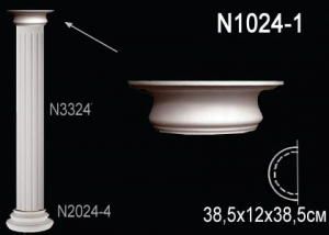 Полуколонна (Капитель)  Перфект N1024-1