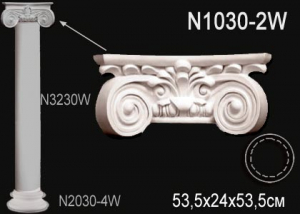 Колонна (Капитель)  Перфект N1030-2W