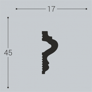 Молдинг Bello deco M10 45-17