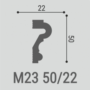 Молдинг Bello deco M23 50-22
