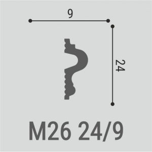 Молдинг Bello deco M26 24-9