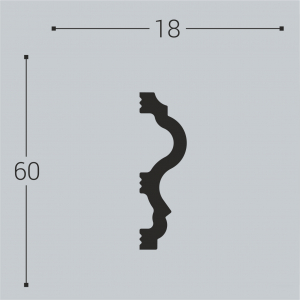 Молдинг Bello deco M6 60-18