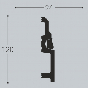 Плинтус Bello deco П6 120-24