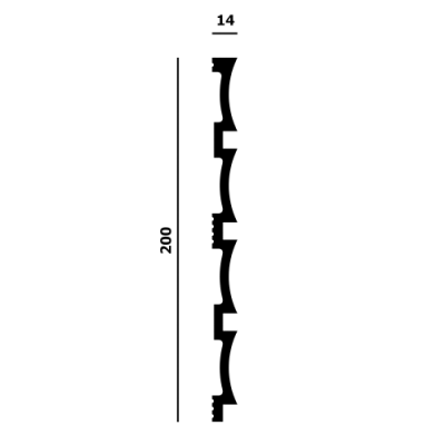 Панель Р186 Перфект (2.8м)