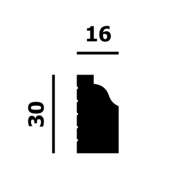 Молдинг Перфект Р182