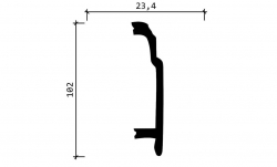 Плинтус Decor-Dizayn DD102