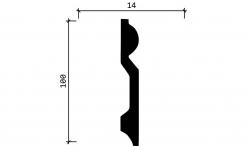 Плинтус Decor-Dizayn DD137