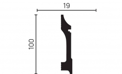 Плинтус Decor-Dizayn DD711