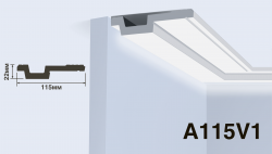 Карниз HIWOOD A115V1