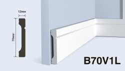 Плинтус HIWOOD B70V1L