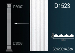 Пилястра Перфект D1523