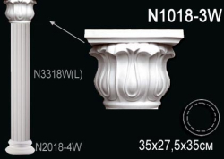 Колонна (Капитель)  Перфект N1018-3W