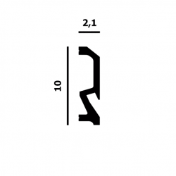 Плинтус Перфект Р 176