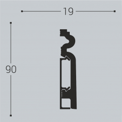 Плинтус Bello deco П14 90-19