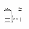 SET AQUATEK ЕВРОПА T-17-KDI14 (рама AQUATEK INS-0000017 +клавиша KDI-0000014 +крепеж KKI-0000002 +унитаз ЕВРОПА AQ1900T-00 с тонким сиденьем sc)