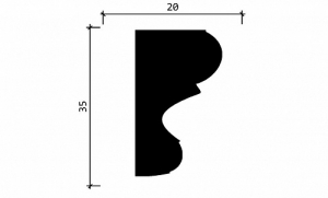 Молдинг Decor-Dizayn DD607